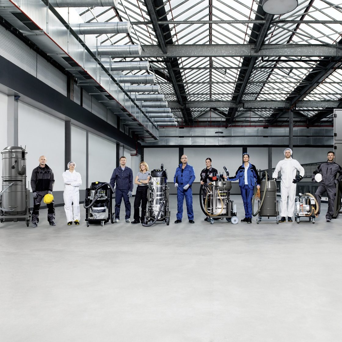 Industriesauger — Sonderlösungen